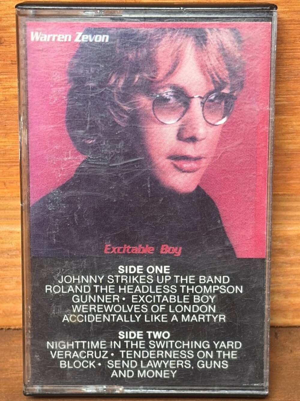 Warren Zevon - Excitable Boy Cassette Tape 1978 Elektra/Asylum Records Untested